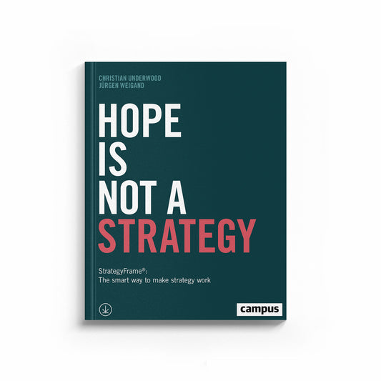 Book: HOPE IS NOT A STRATEGY